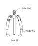 Forza Extractor de 3 Patas Brico 65x75 mm